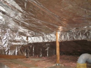 attic radiant barrier insulation